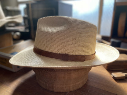 The Luke Fedora (Toquilla Straw)