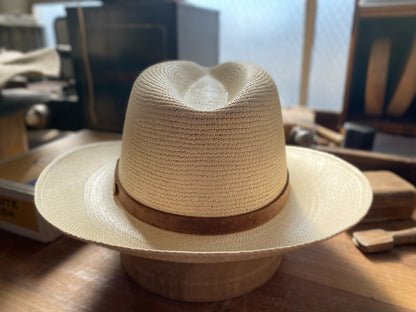 The Luke Fedora (Toquilla Straw)