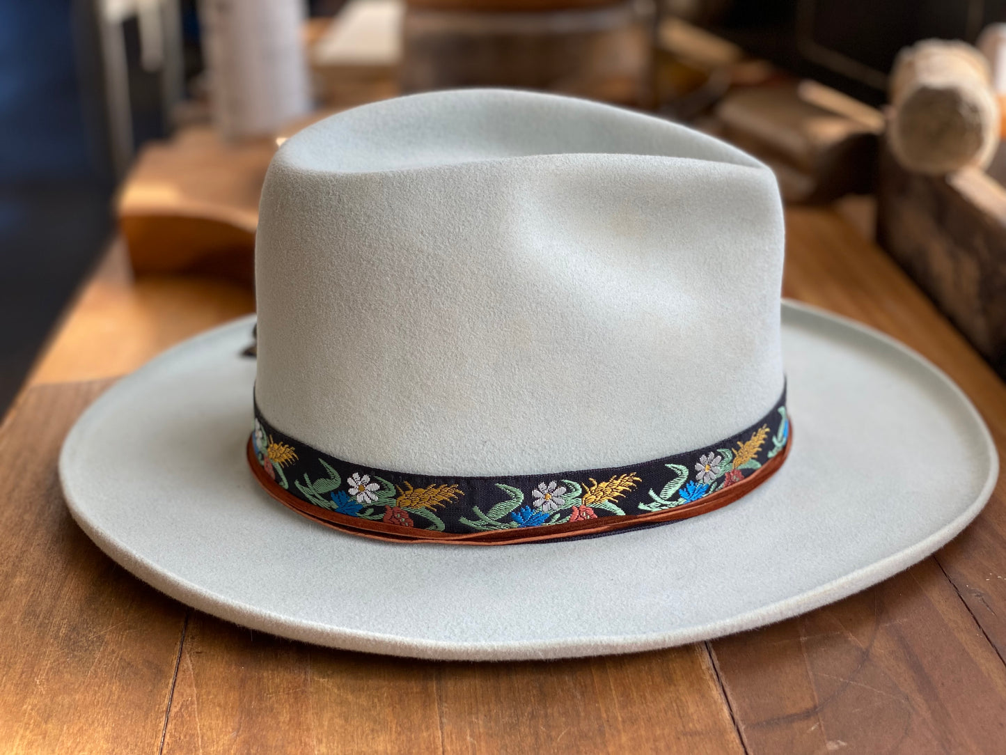 The Periwinkle Western with Pencil Roll